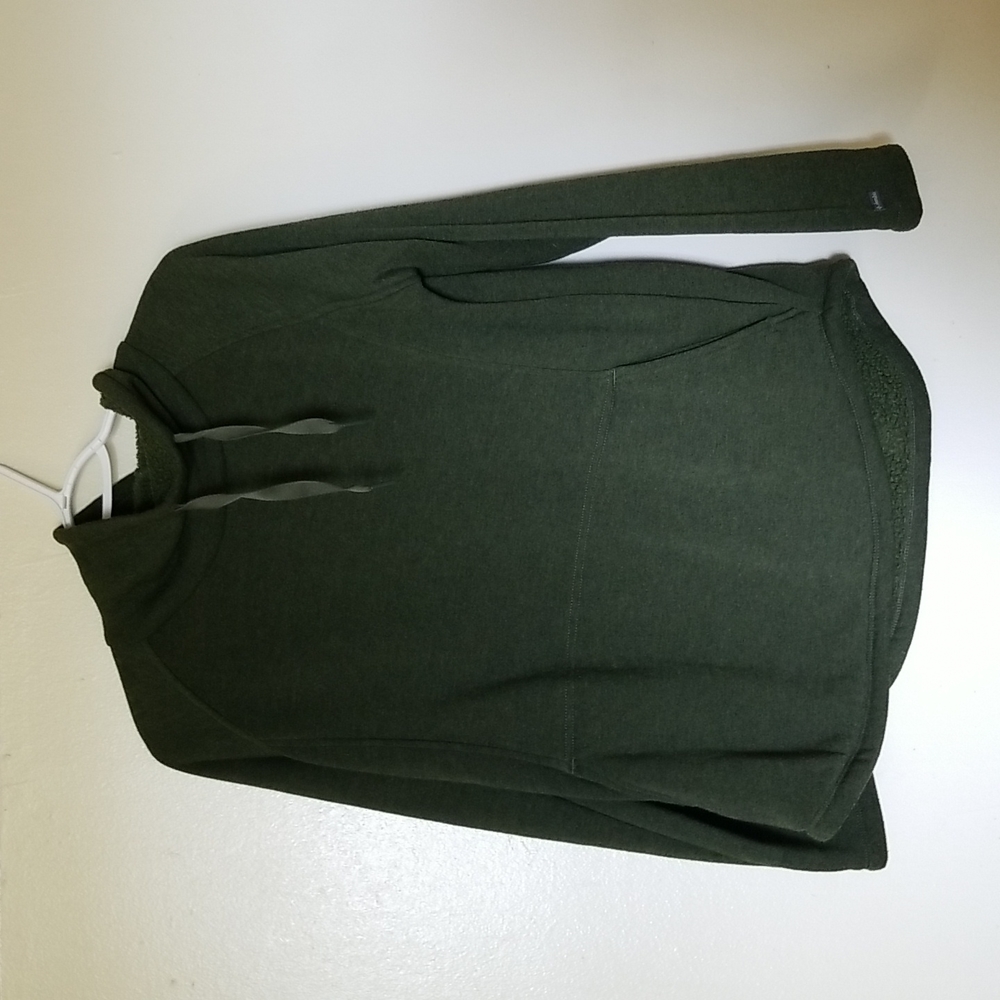 Columbia Forest Green Funnel Neck Fleece Lined Sweater (Medium)